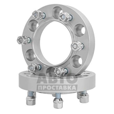 foto-Проставки для вылета колес на Toyota 30 мм 6x139,7 dia 107,5 (STUD12x1.5) фото 4