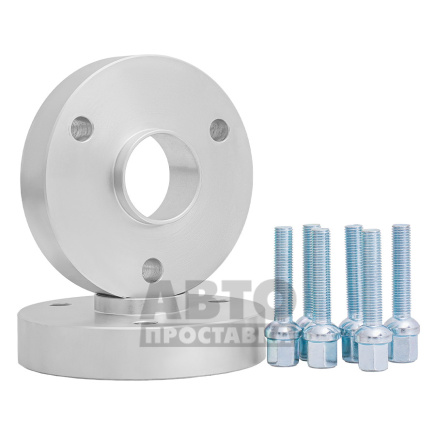 foto-Проставки для вылета колес на Smart 30 мм 3x112 dia 57,1 (M12) фото 2