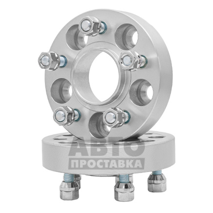 foto-Проставки для вылета колес на Lincoln 30 мм 5x108 dia 63,4 (STUD12x1.5) фото 1