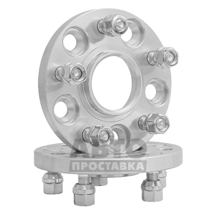 foto-Проставки для вылета колес на Acura 15 мм 5x114,3 dia 64,1 (STUD12X1.5) фото 1