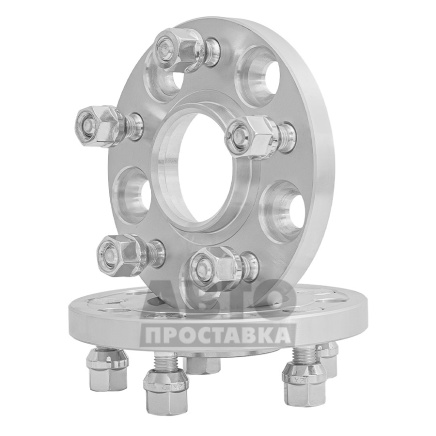 foto-Проставки для вылета колес на Acura 15 мм 5x114,3 dia 64,1 (STUD12X1.5) фото 3