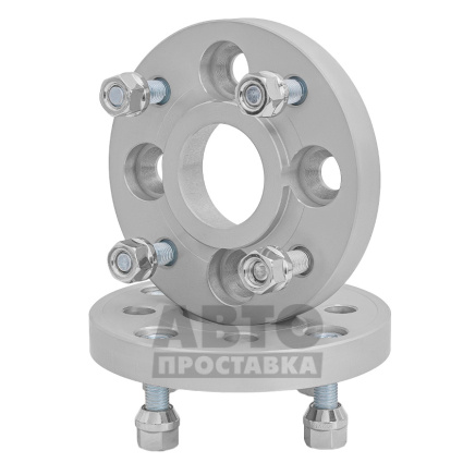 foto-Проставки для вылета колес на Daewoo 15 мм 4x114,3 dia 56,6 (STUD12X1.5) фото 2