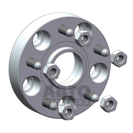 foto-Проставки для вылета колес на Fiat 30 мм 5x114,3 dia 60,1 фото, Артикул: 1015-04-101/30