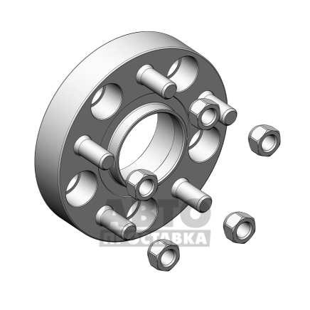 foto-Проставки для вылета колес на GMC 30 мм 5x120 dia 66,9 фото, Артикул: 1042-04-45/30