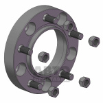 Проставки для вылета колес на Lexus 30 мм 5x150 dia 110 (STUD14x1.5) - фото товара в интернет магазине Автопроставка Киев