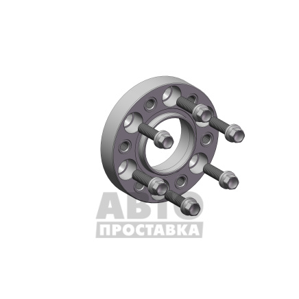 foto-Проставки для вылета колес на Mercedes-Benz 30 мм 6x130 dia 84,1 (NUT14x1.5) фото 1