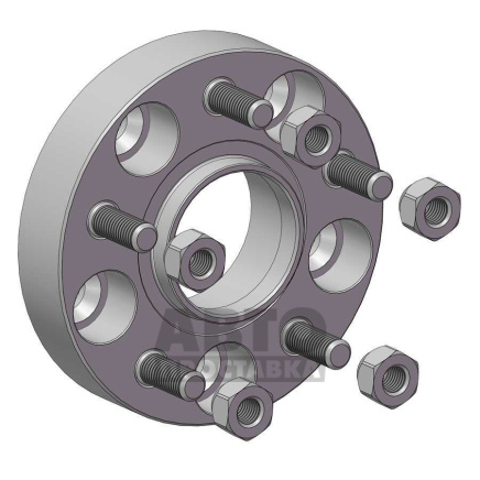 foto-Проставки для вылета колес на Acura 30 мм 5x114,3 dia 64,1 (STUD12x1.5) фото, Артикул: 1052-04-1/30