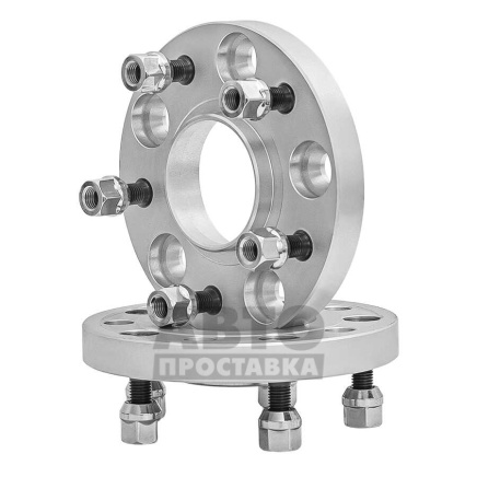 foto-Проставки для вылета колес на Dodge 20 мм 5x127 dia 71,6 (STUD12x1.5) фото 3