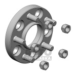 Проставки для вылета колес на Ford 20 мм 5x114,3 dia 70,5 (STUD14X1.5) - фото товара в интернет магазине Автопроставка Киев