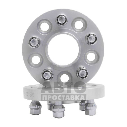 foto-Проставки для вылета колес на Jaguar 20 мм 5x108 dia 63,4 (STUD14x1.5) фото 1