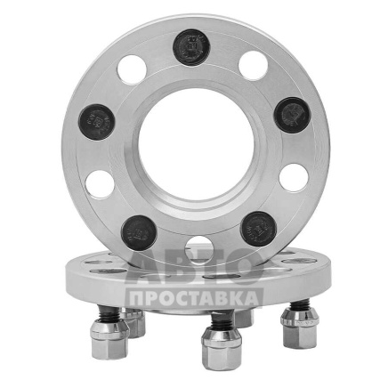 foto-Проставки для вылета колес на Jeep 15 мм 5x114,3 dia 71,5 (STUD12x1.5) фото 1