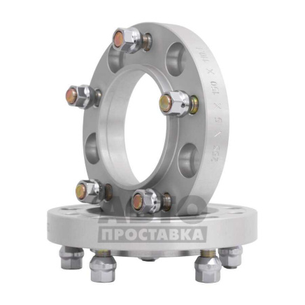foto-Проставки для вылета колес на Lexus 25 мм 5x150 dia 110 (STUD14x1.5) фото 1
