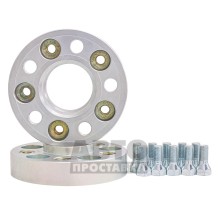 foto-Проставки для вылета колес на Volvo 30 мм 5x108 dia 65,1 (NUT12x1.25) фото 2