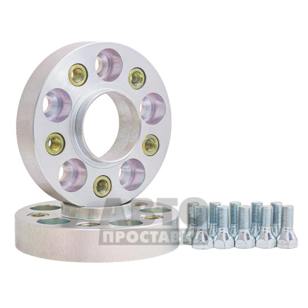foto-Проставки для вылета колес на Volvo 30 мм 5x108 dia 65,1 (NUT12x1.25) фото 4