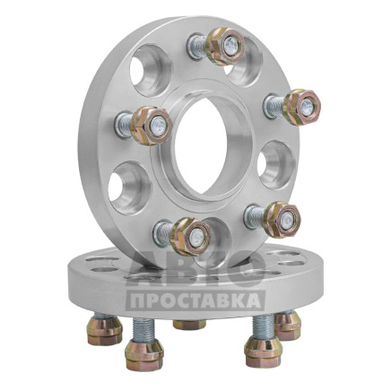 foto-Проставки для вылета колес на Ford 20 мм 5x114,3 dia 63,4 (STUD1-2) фото 1