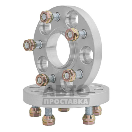 foto-Проставки для вылета колес на Ford 20 мм 5x114,3 dia 63,4 (STUD1-2) фото 2