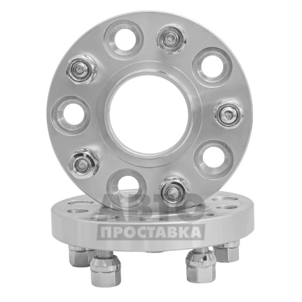foto-Проставки для вылета колес на Tesla 20 мм 5x114,3 dia 64,1 (STUD12x1.5) фото 4
