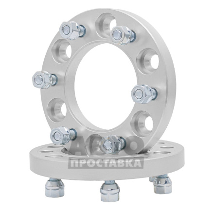 foto-Проставки для вылета колес на Isuzu 20 мм 6x139,7 dia 100,1 (STUD12x1.25) - NL фото 4