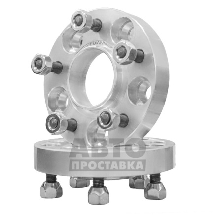 foto-Проставки для вылета колес на Ferrari 25 мм 5x114,3 dia 67,1 (STUD12x1.5) фото 1