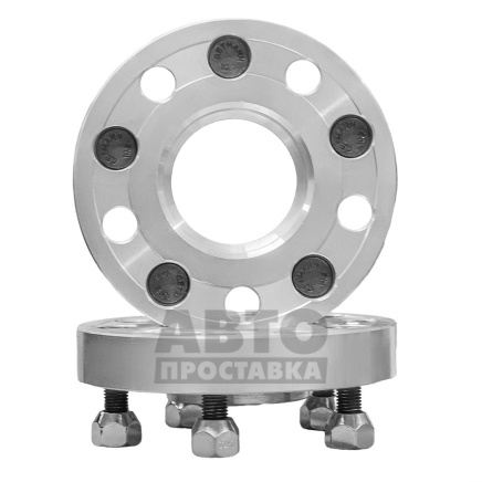 foto-Проставки для вылета колес на Ferrari 25 мм 5x114,3 dia 67,1 (STUD12x1.5) фото 2