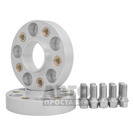 foto-Проставки для вылета колес на Mercedes-Benz 30 мм 5x112 dia 66,6 (NUT14x1.5) фото 2