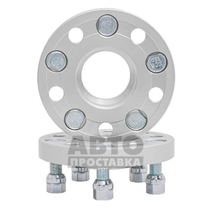 foto-Проставки для вылета колес на Tesla 20 мм 5x114,3 dia 64,1 (STUD14x1.5) фото 3