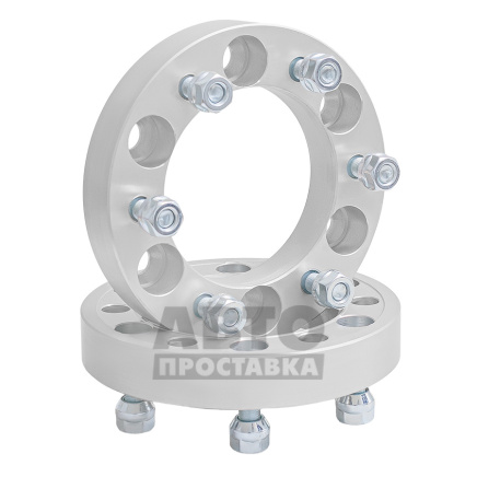 foto-Проставки для вылета колес на Nissan Patrol 30 мм 6x139,7 dia 110,1 (STUD12x1.25) - NL перед ступица фото 2