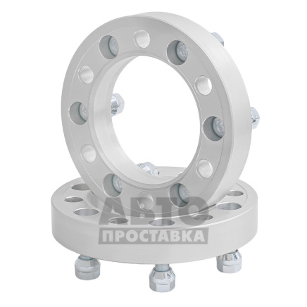 foto-Проставки для вылета колес на Nissan Patrol 30 мм 6x139,7 dia 110,1 (STUD12x1.25) - NL перед ступица фото 3